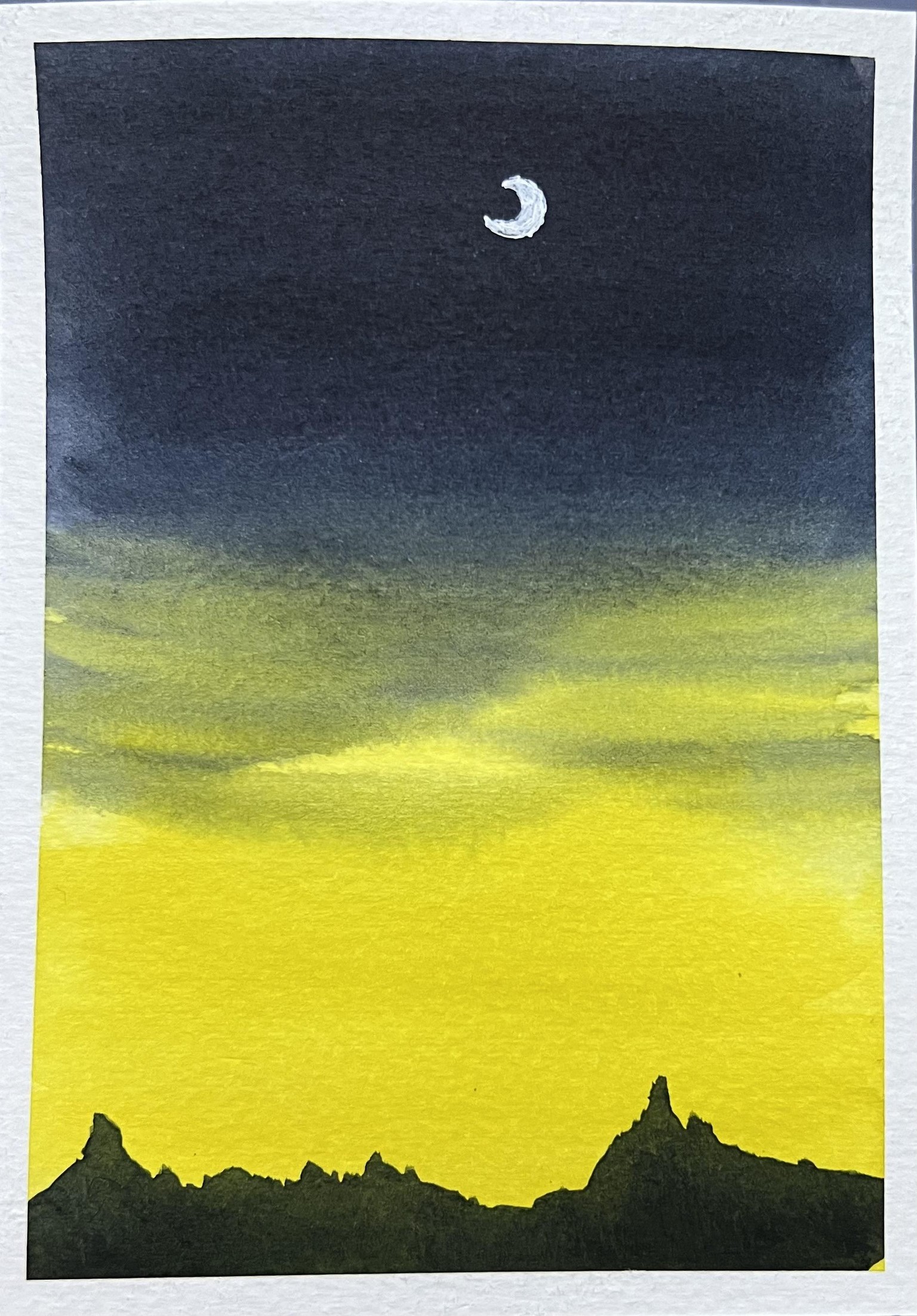 Watercolour skies - image 2 - student project