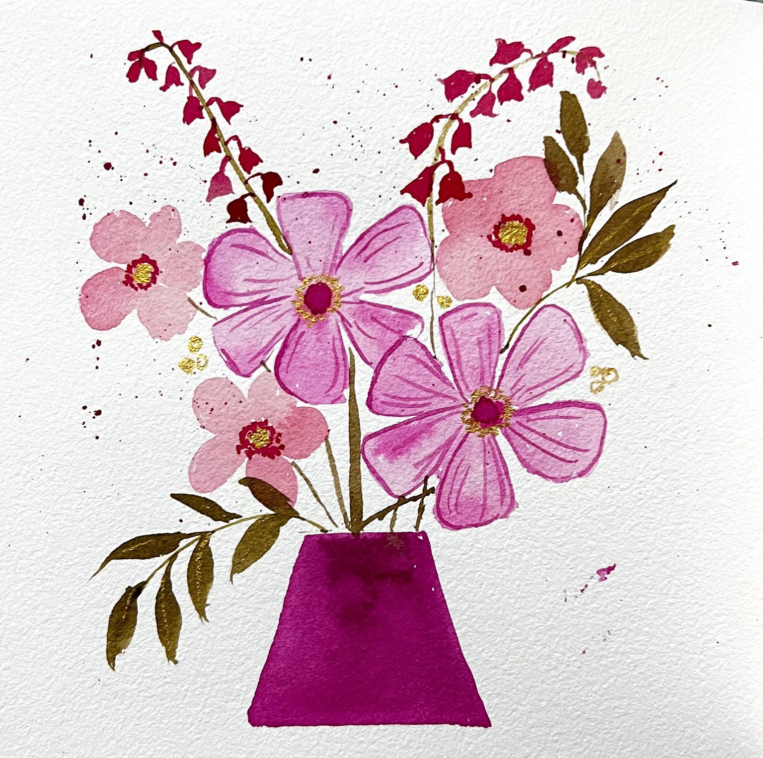 Pastel florals - image 8 - student project