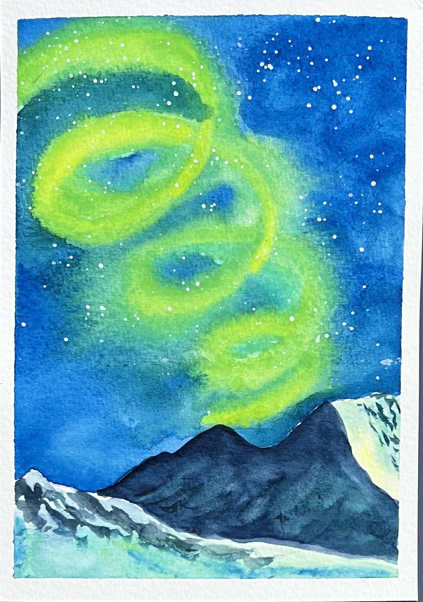 Northern lights - image 2 - student project