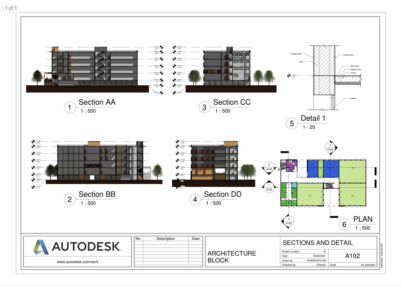 Model: Architecture block - image 2 - student project