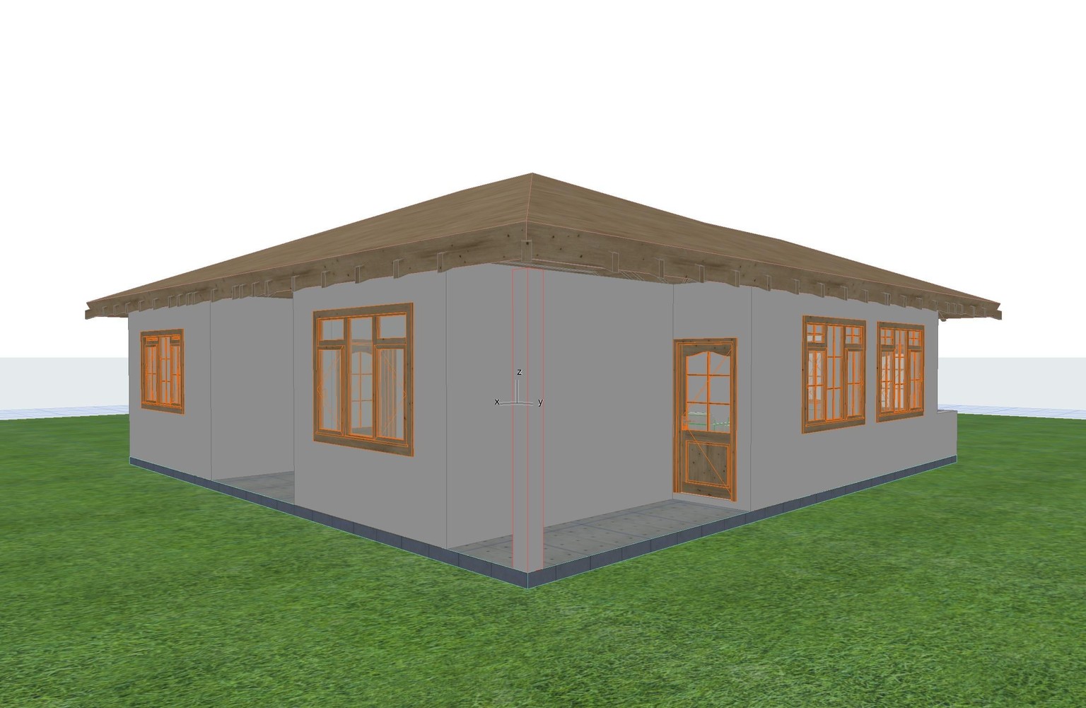 Archicad beginner model - image 4 - student project
