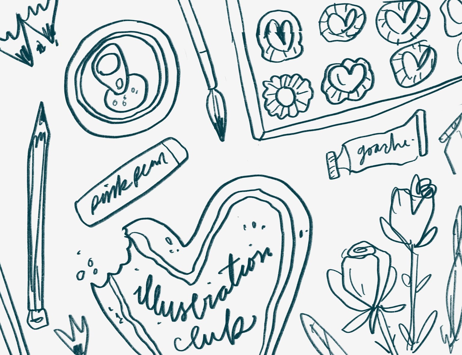 Valentines Illustration Club - image 1 - student project