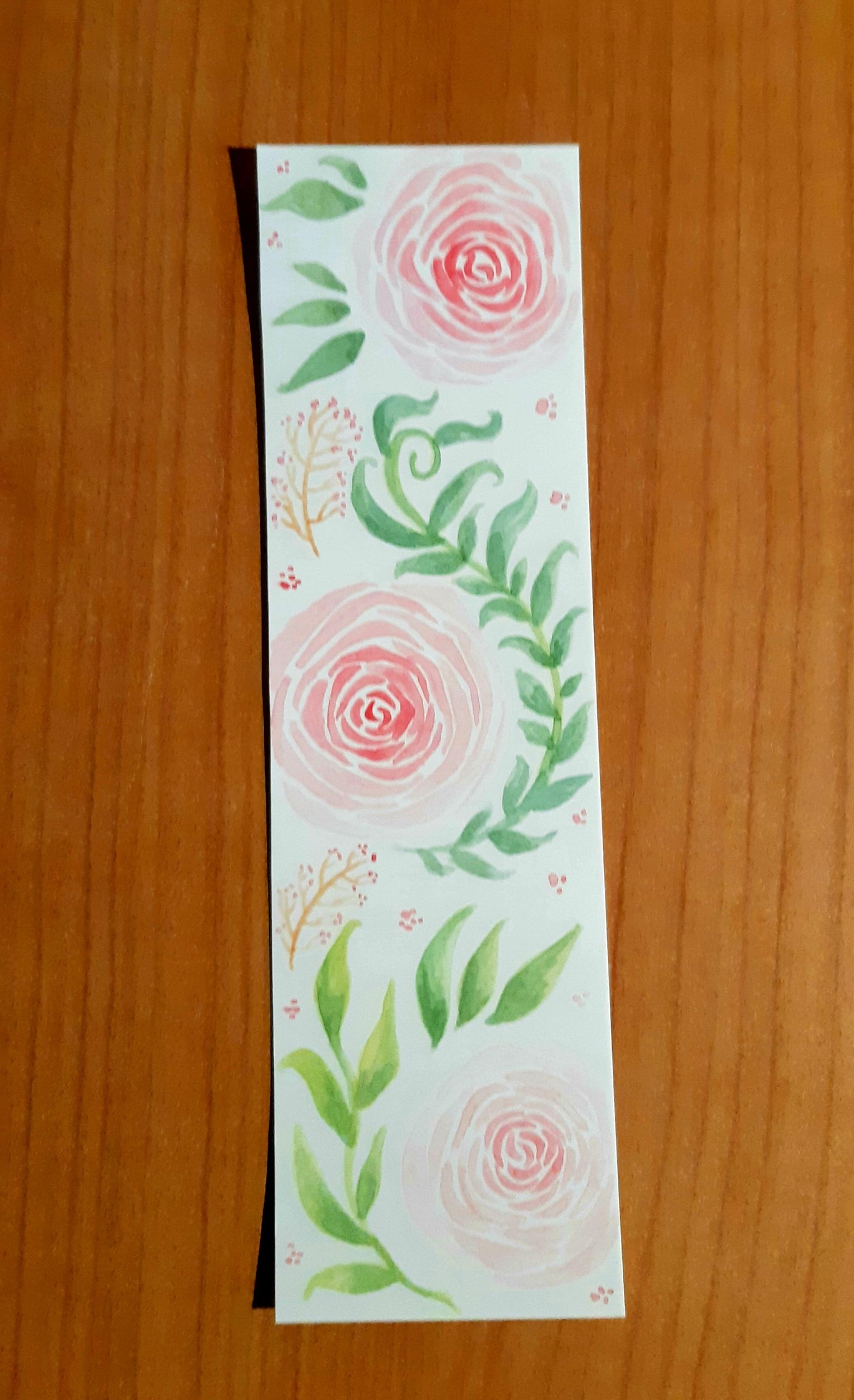 Roses Bookmark - image 1 - student project