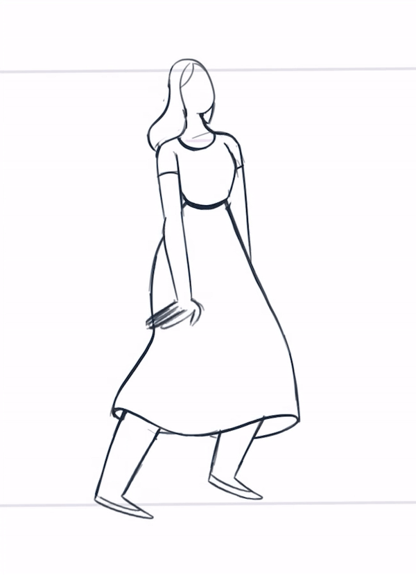 Walk Cycle - image 2 - student project