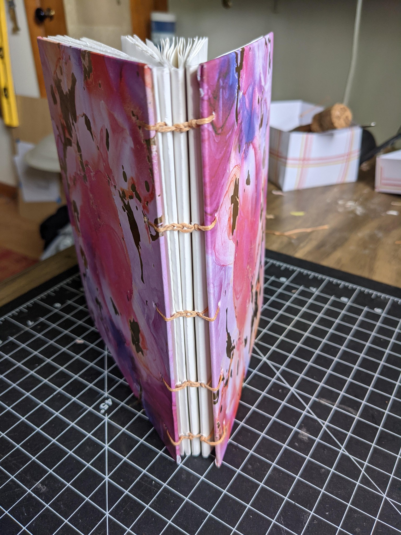 Book 3 - single needle Coptic, hard covers - image 1 - student project