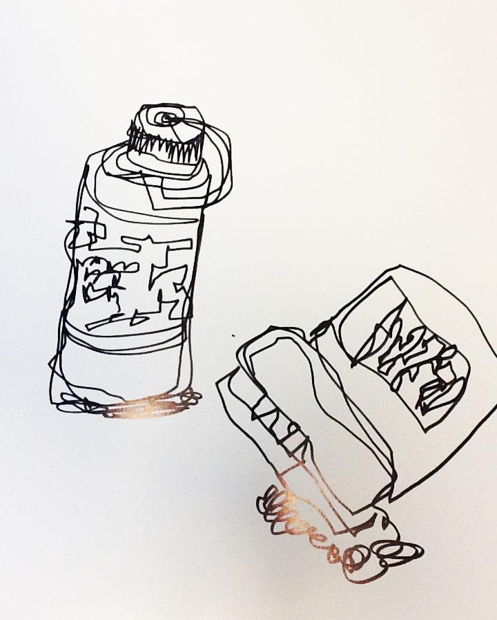 Stapler and waterbottle - image 7 - student project