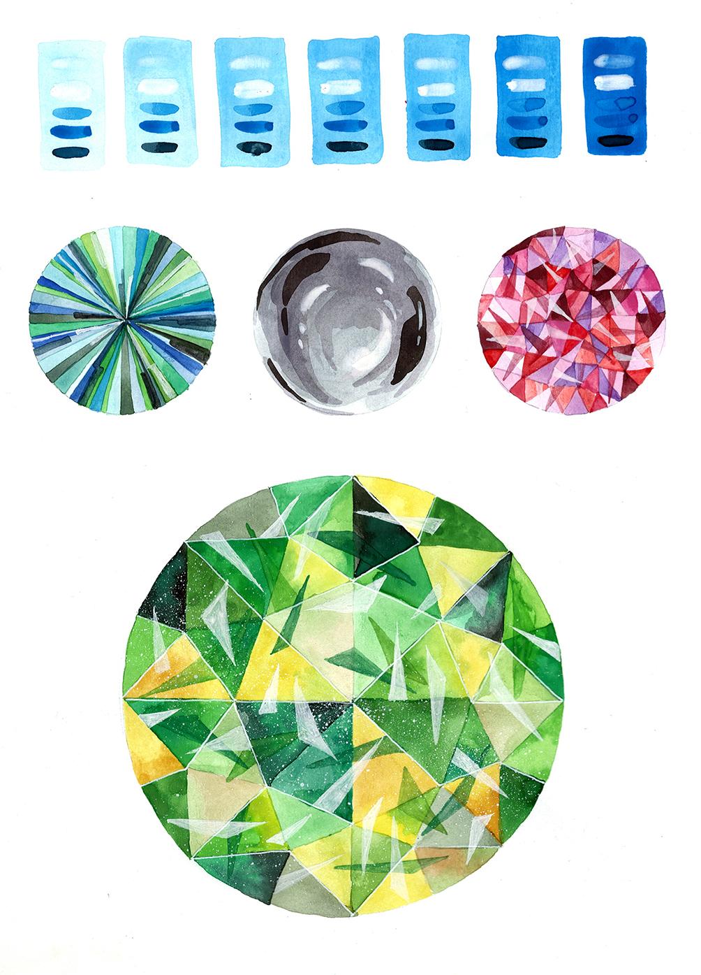 Bohemian garnet from girl from Bohemia - image 1 - student project