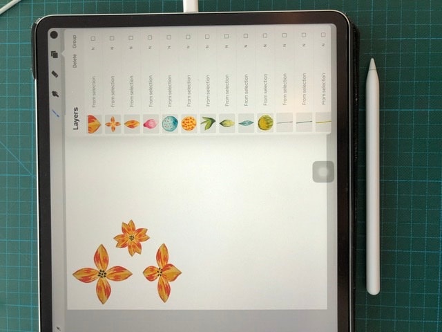 Using watercolor in digital media - image 2 - student project