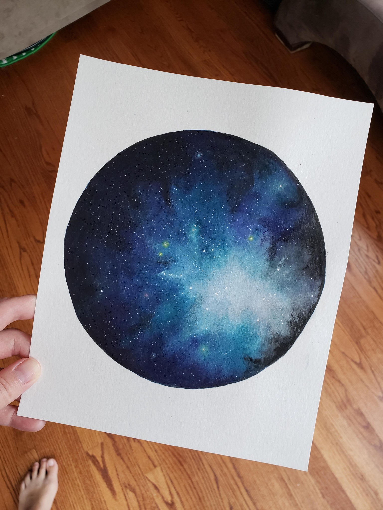 White Space Nebula - image 2 - student project