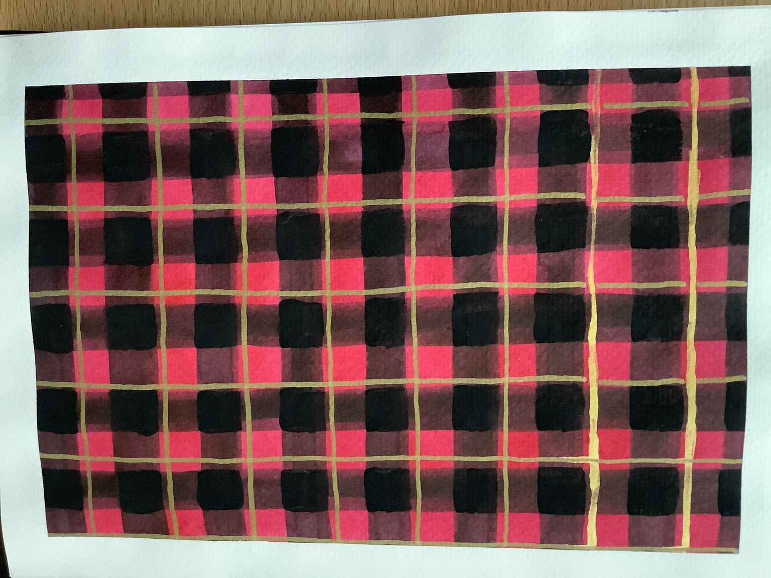 Plaids in Watercolor - image 1 - student project