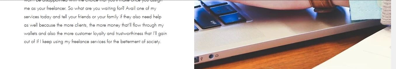 My Freelancing Website with some Portfolio Projects provided - image 16 - student project
