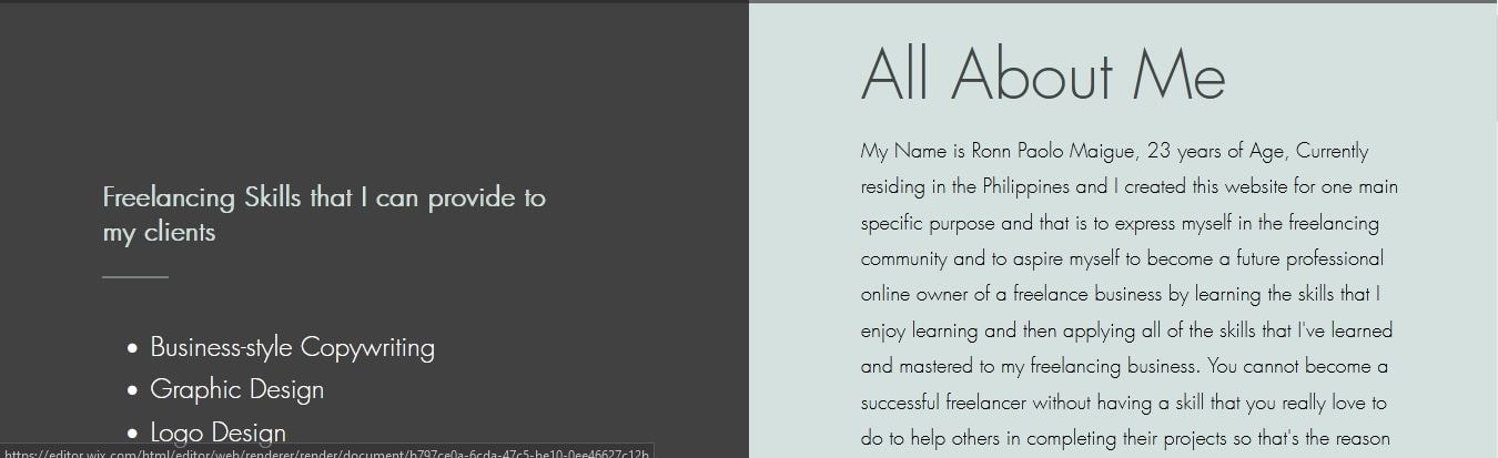 My Freelancing Website with some Portfolio Projects provided - image 3 - student project