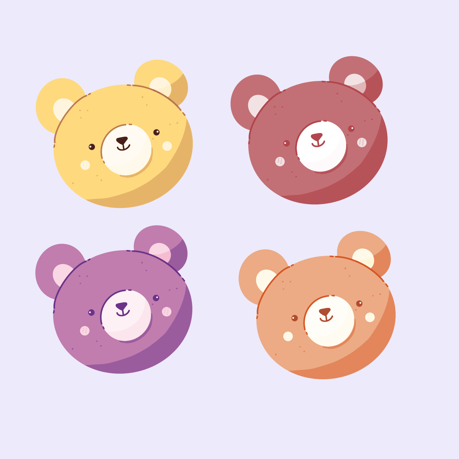my kawaii bears - image 1 - student project