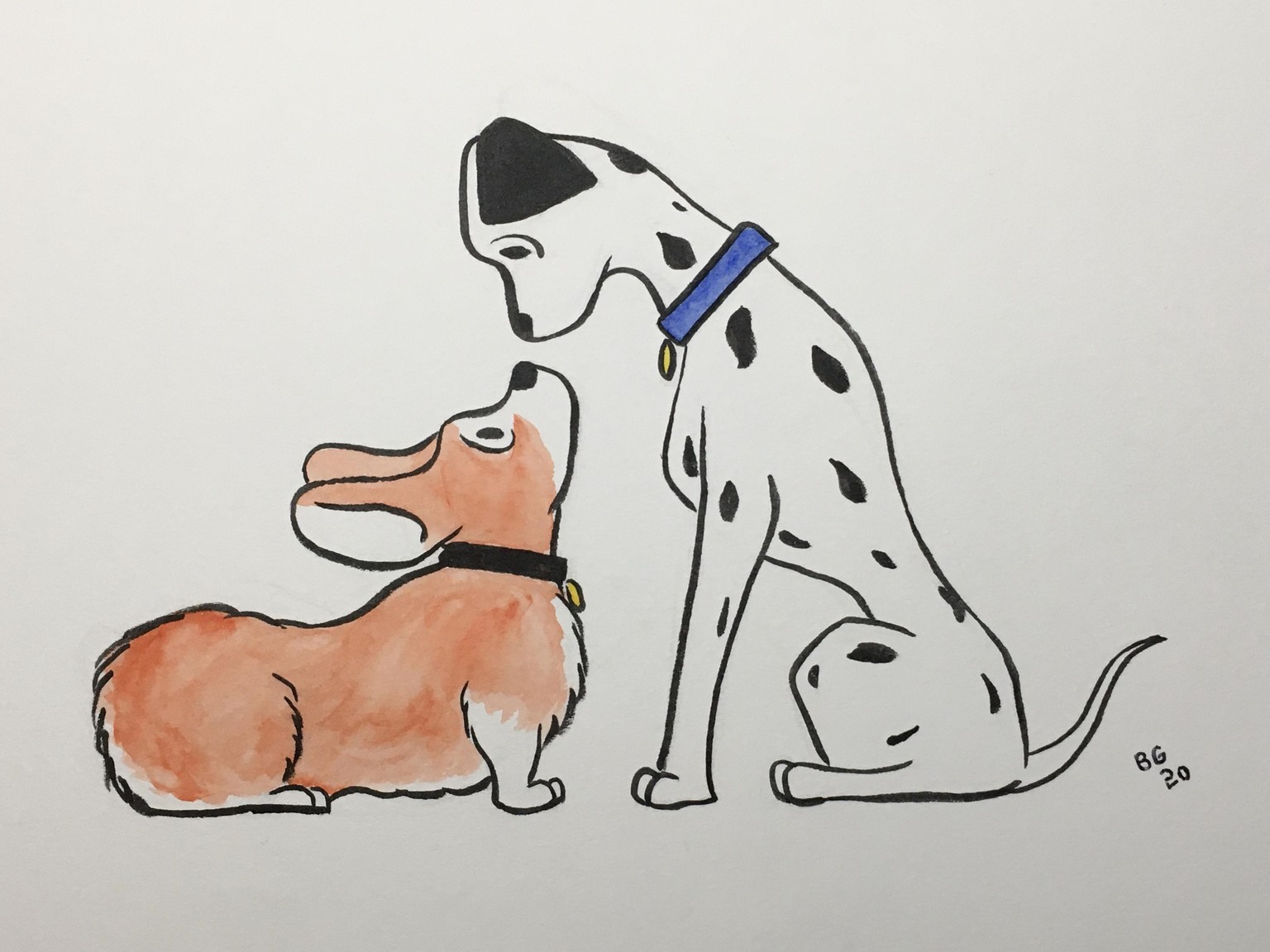 Corgi and Dalmation: First Contact - image 1 - student project