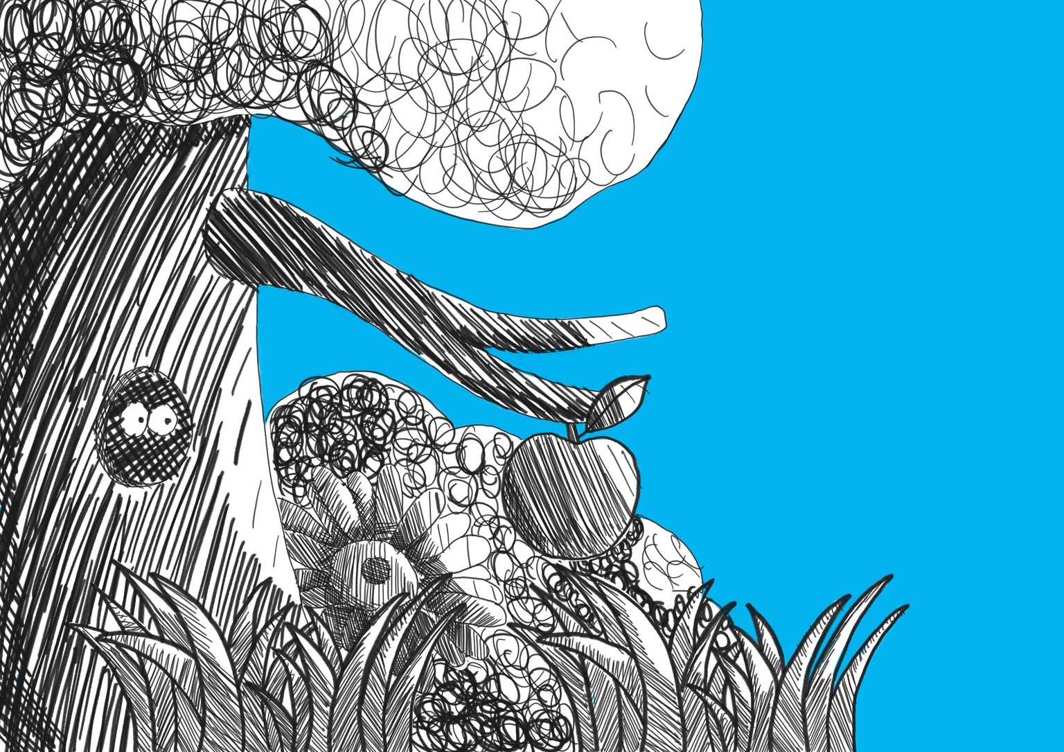 Starting with pen drawings - image 1 - student project