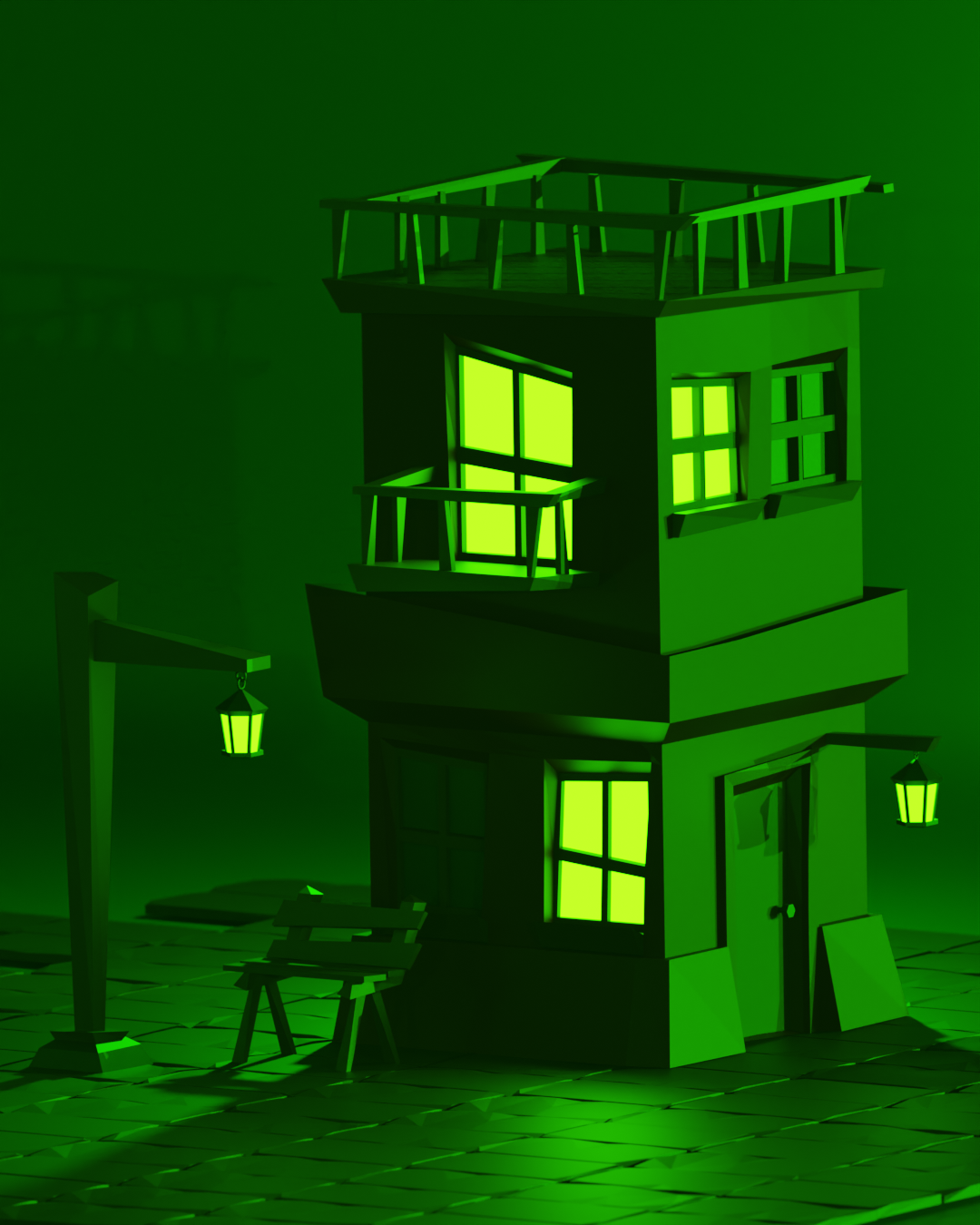The haunted building - image 2 - student project