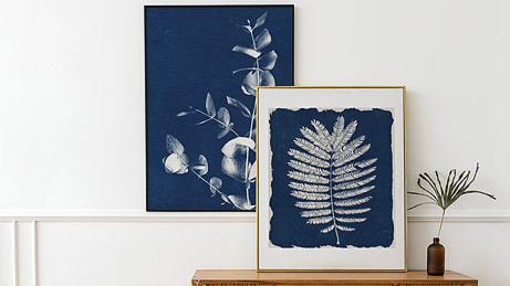 Digital Cyanotypes! All the beautiful cyan blue... none of the mess. - image 2 - student project