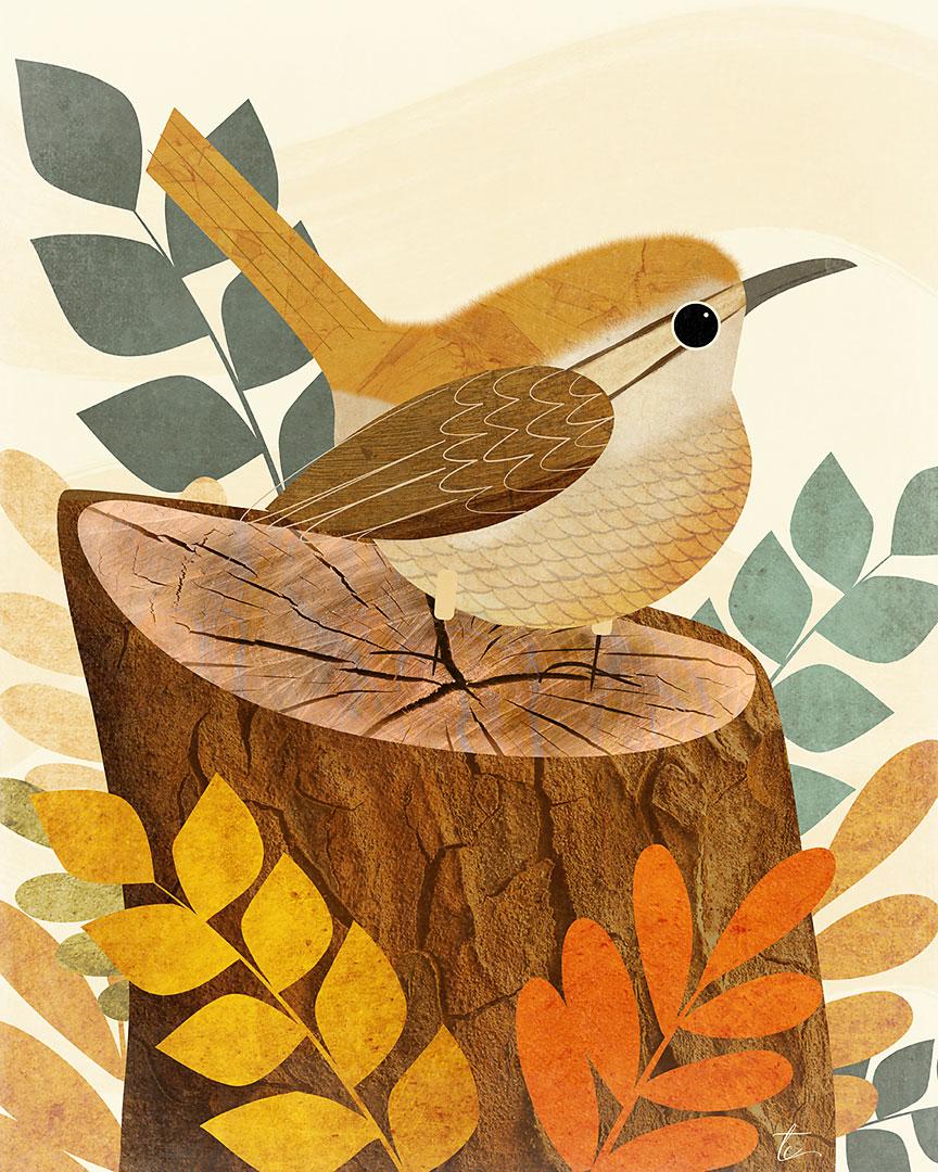 Sharing my love of all things birds, texture and Affinity Designer - image 6 - student project