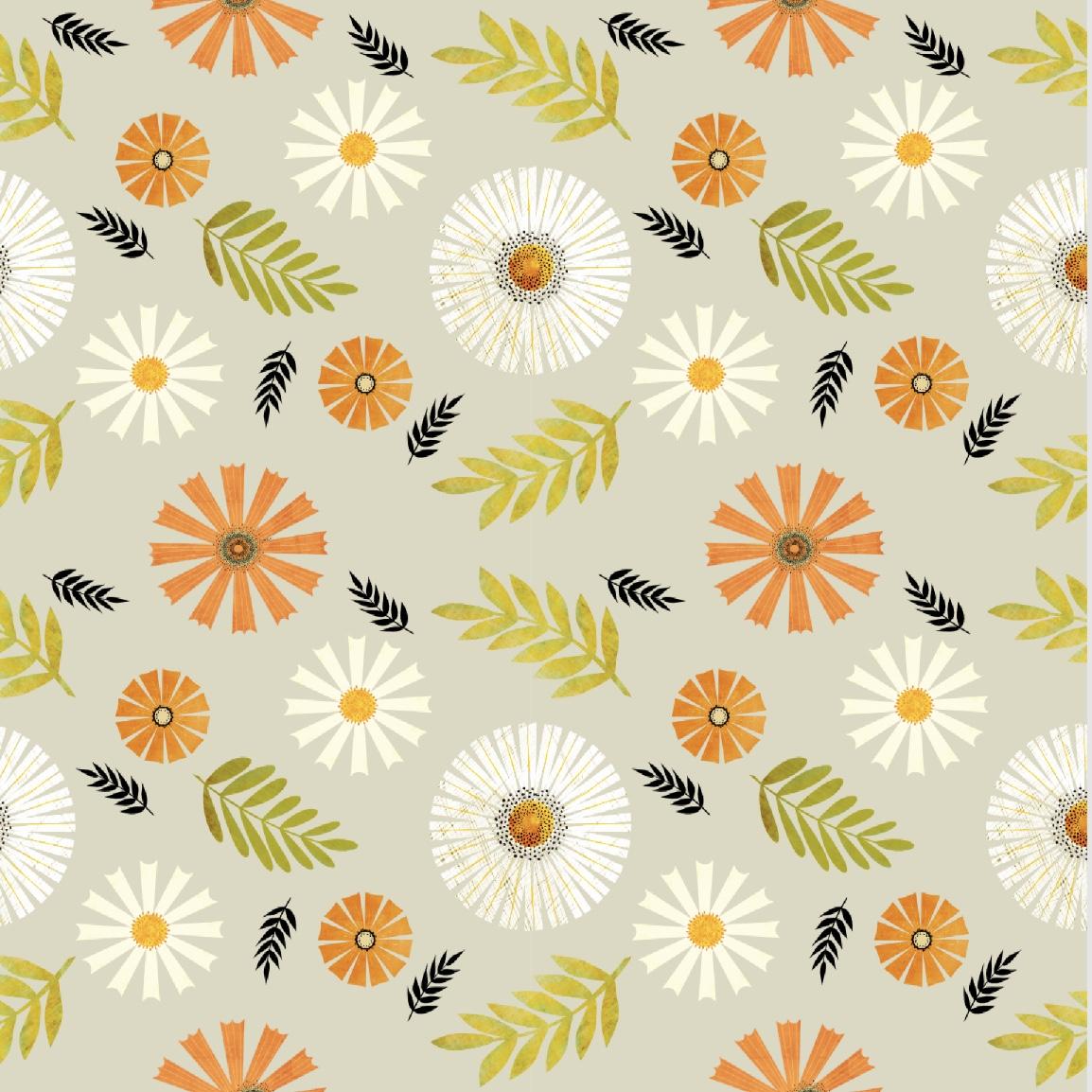 Oranges, Leaves & Florals - image 2 - student project
