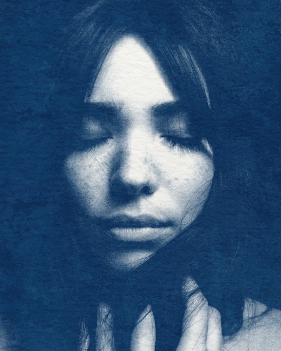 Digital Cyanotypes! All the beautiful cyan blue... none of the mess. - image 4 - student project