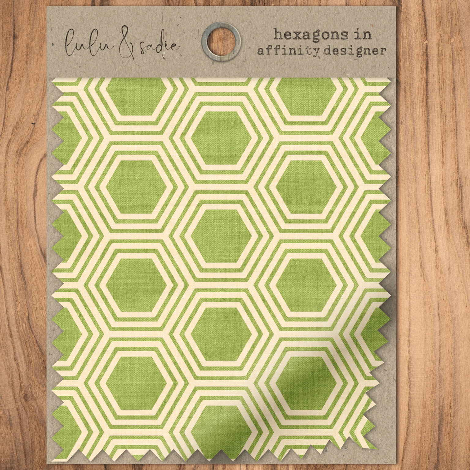 Seamless Hexagons in Affinity Designer - image 2 - student project