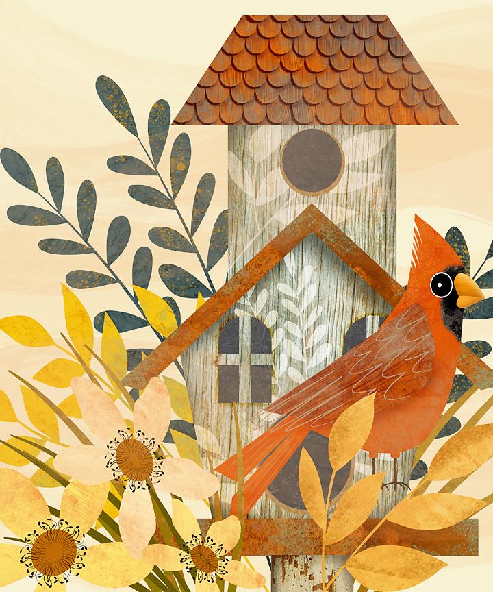 Sharing my love of all things birds, texture and Affinity Designer - image 1 - student project