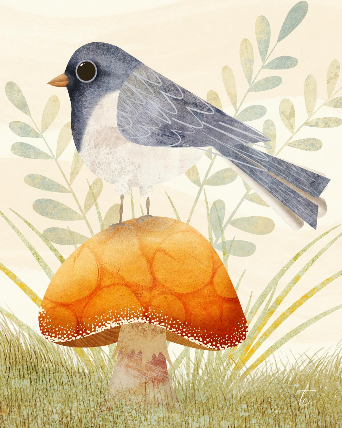 Sharing my love of all things birds, texture and Affinity Designer - image 7 - student project