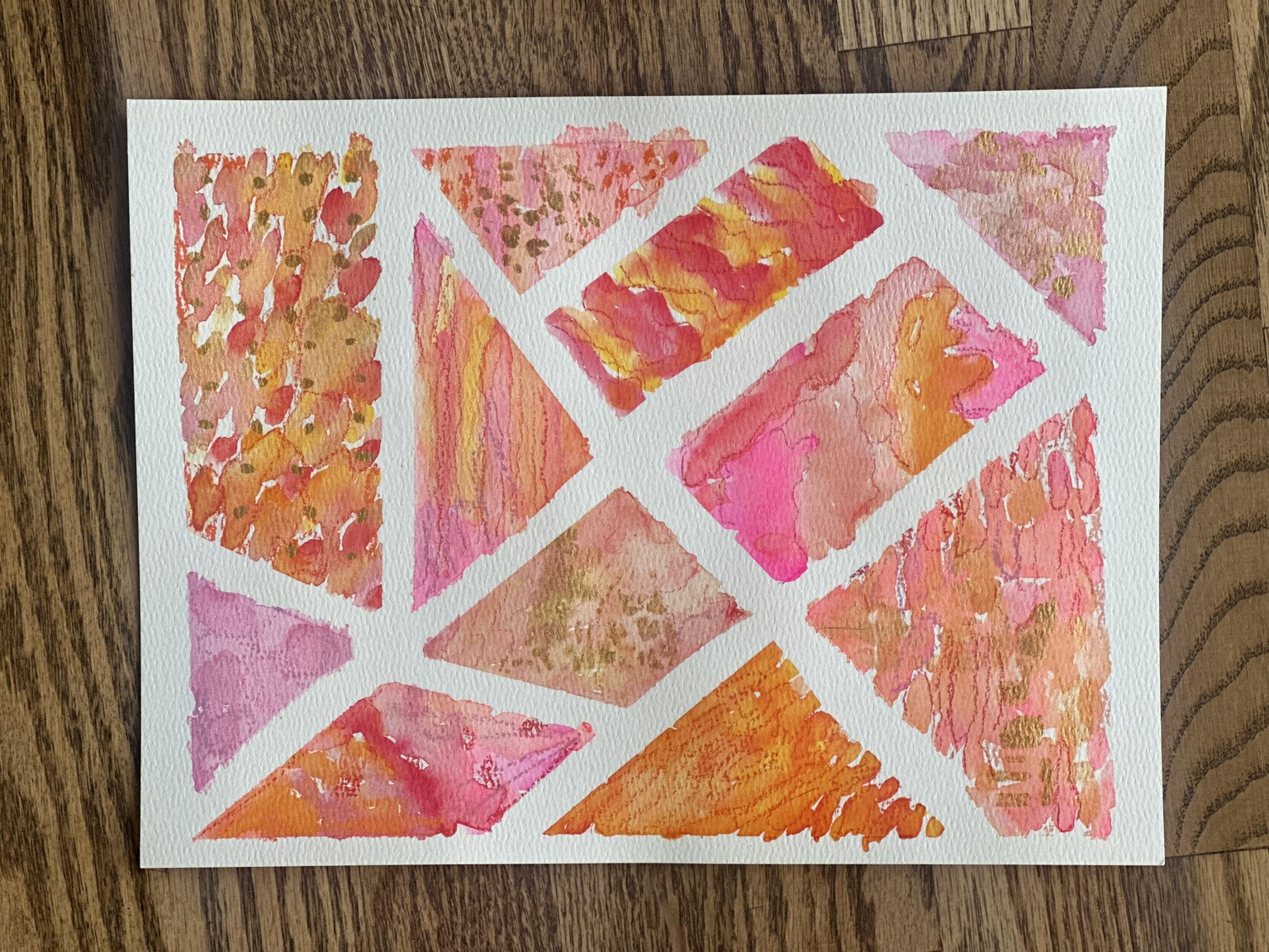 Mosaic abstract - image 1 - student project