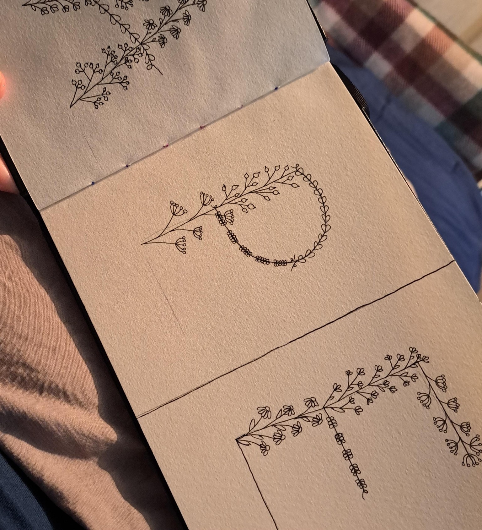 Floral Letters - image 3 - student project