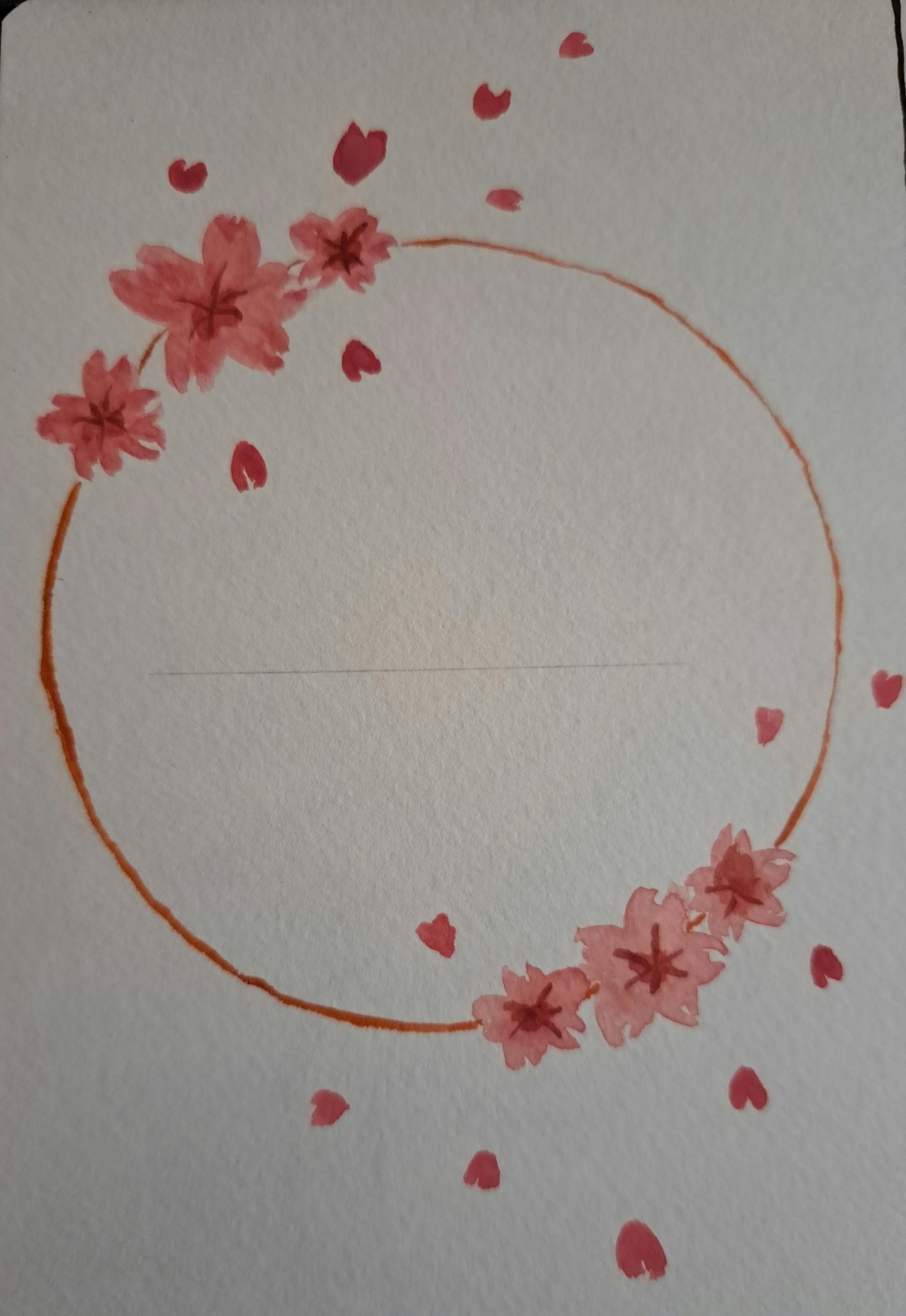 Sakura Wreath - image 1 - student project