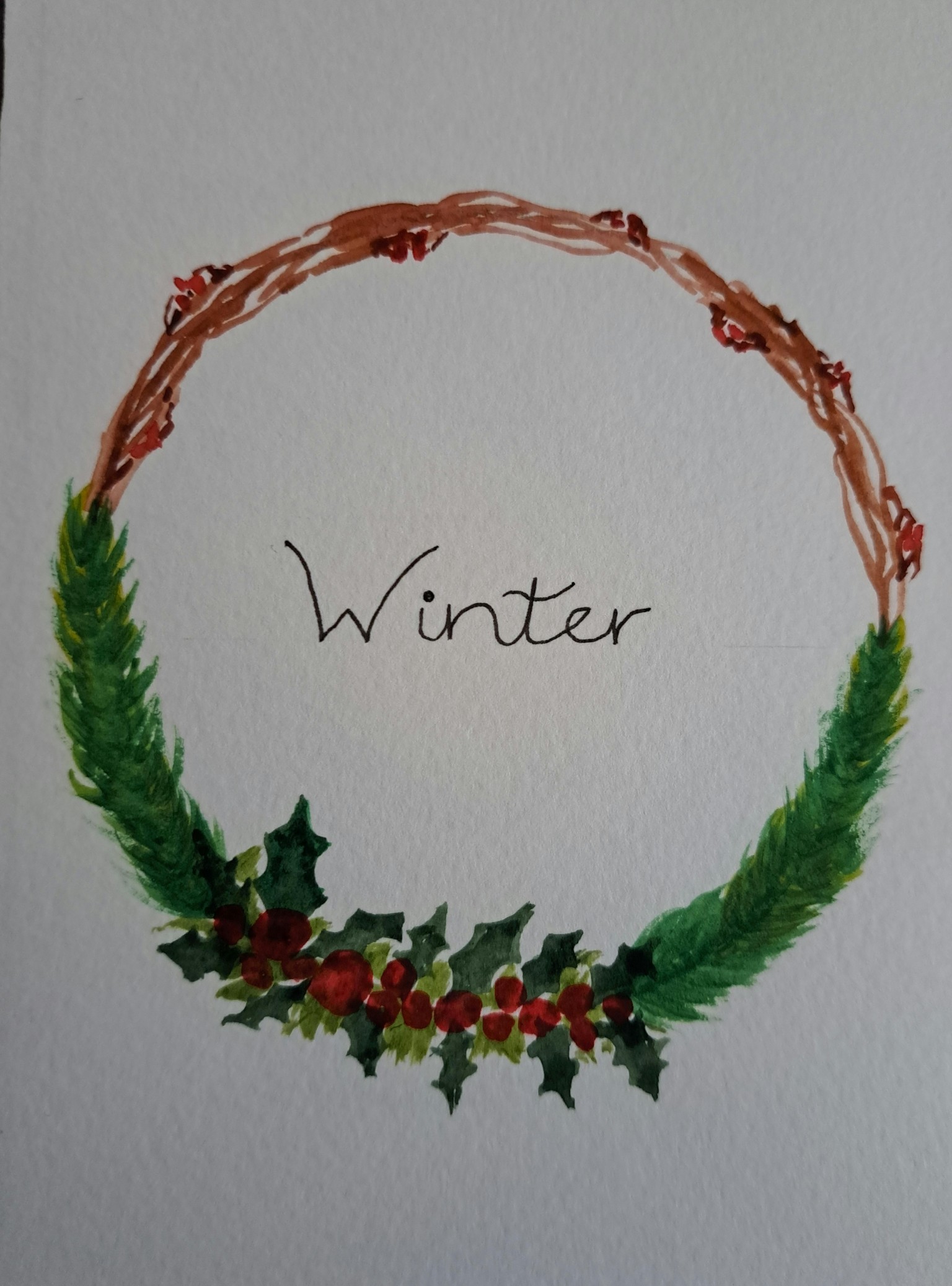 Simplified Wreath - image 1 - student project