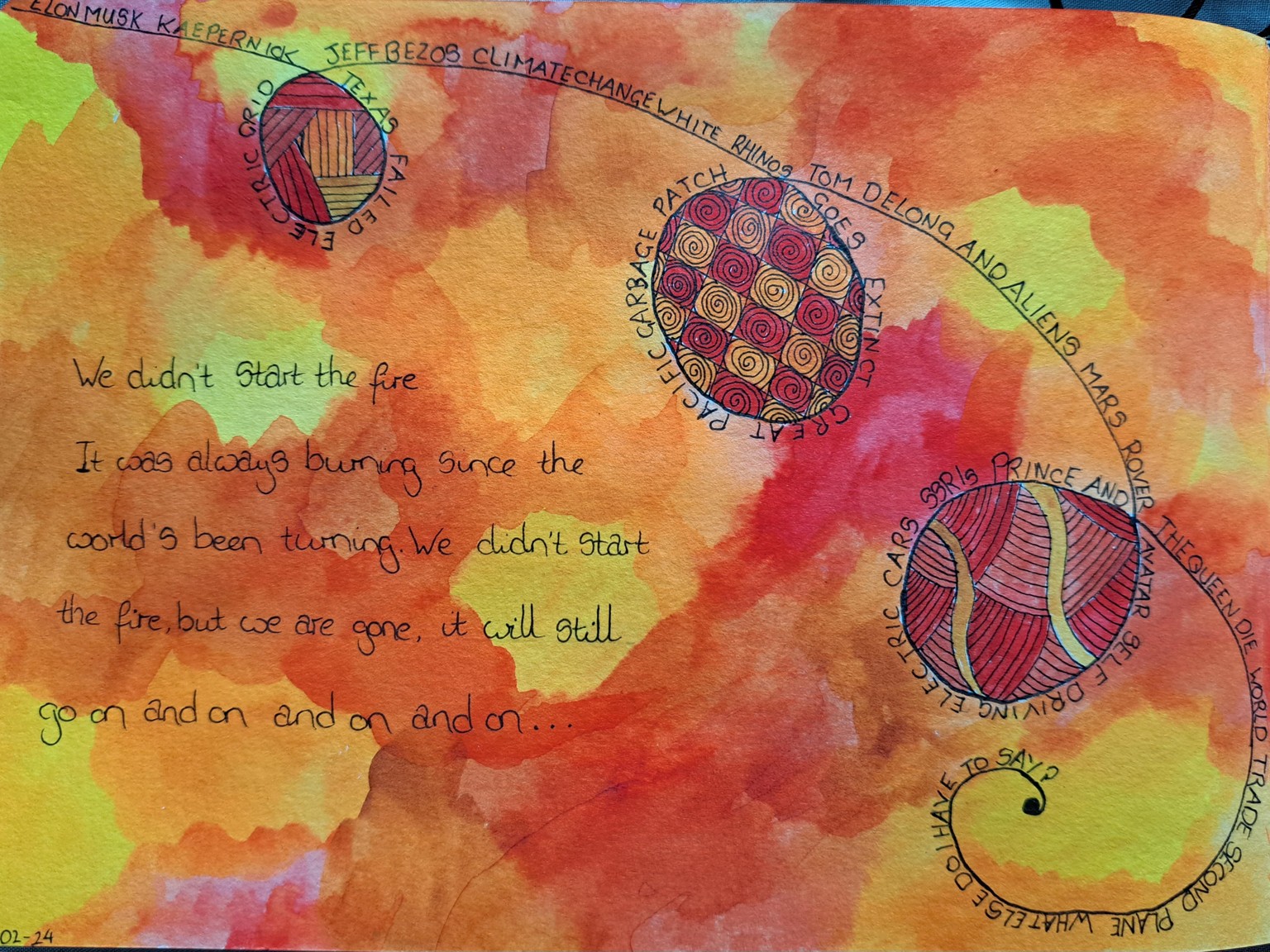 Journaling and Song Lyrics - image 6 - student project
