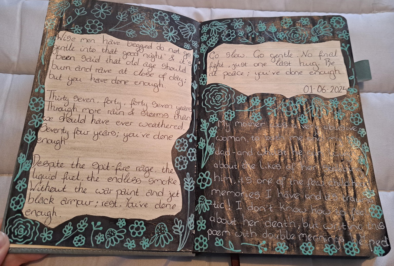 'Junk' journalling - image 5 - student project