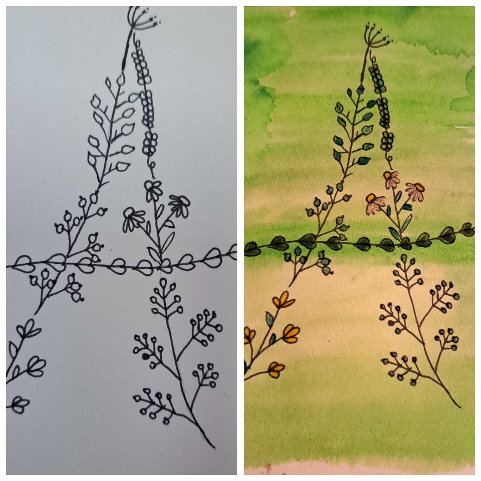 Floral Letters - image 1 - student project