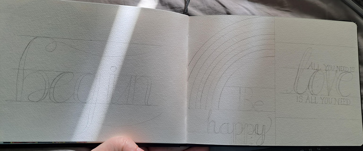 Lettering - image 1 - student project