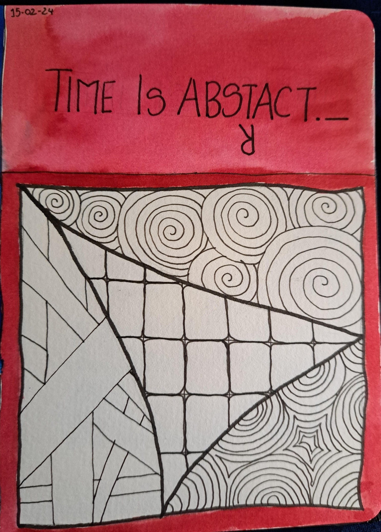 Work Break Zentangle - image 3 - student project