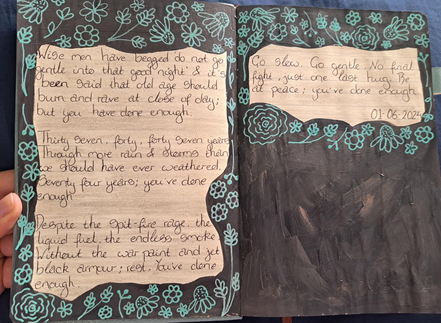 'Junk' journalling - image 4 - student project