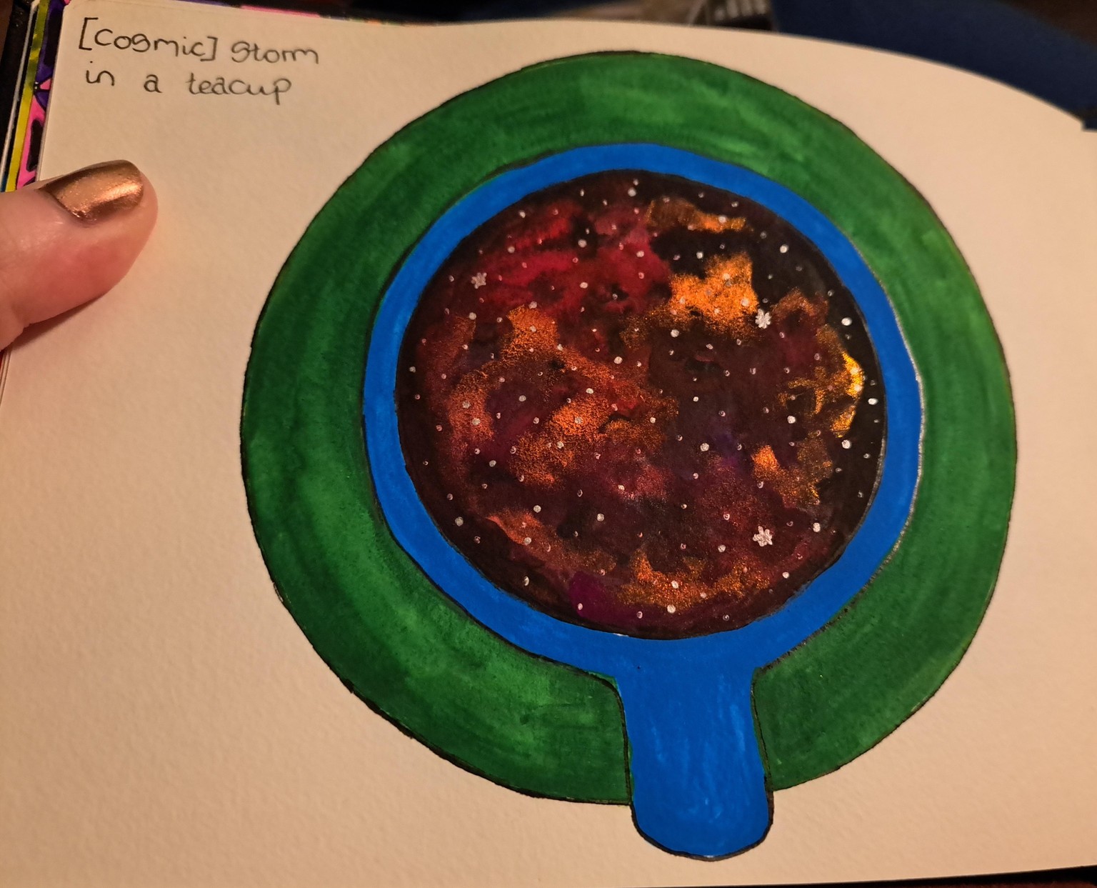 Cosmic Storm in a Teacup - image 1 - student project