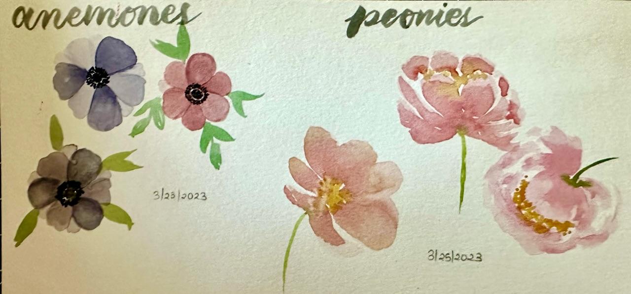 Loose florals with Pooja Kenjale-Umrani - image 3 - student project