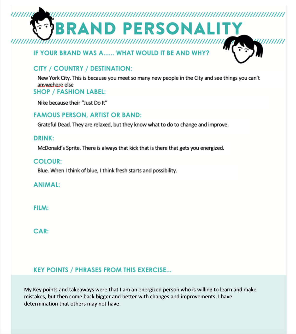Brandon Cherrin Brand Personality - image 1 - student project