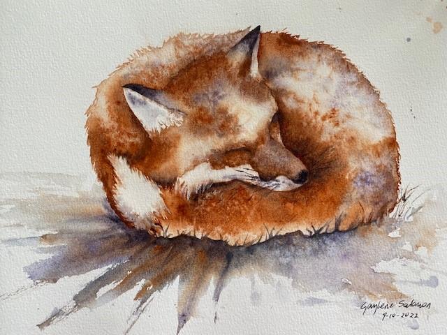 Sleeping Fox - image 1 - student project