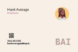 Class Project : Business Cards - image 1 - student project