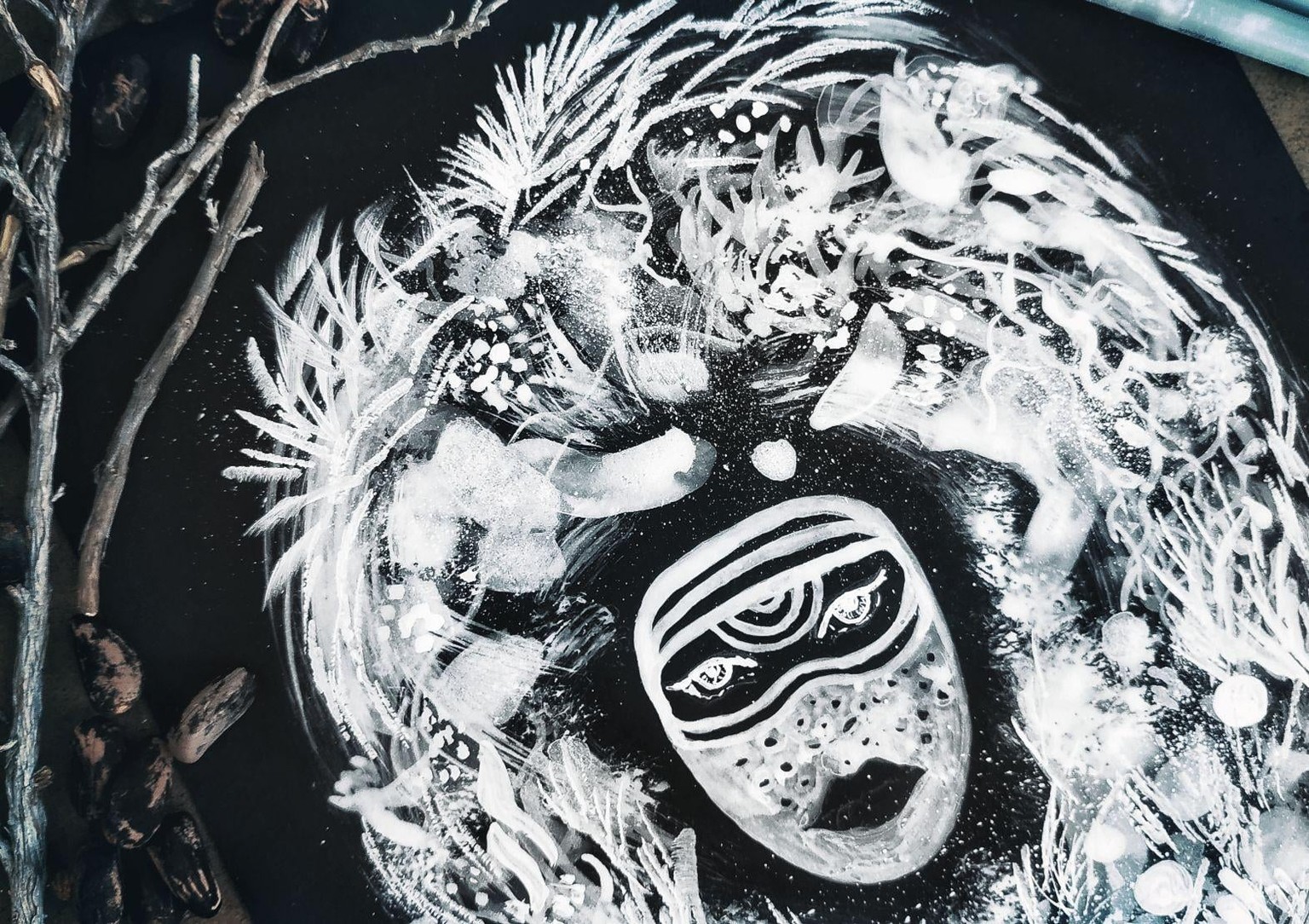 Black & White Ink Adventure - image 5 - student project