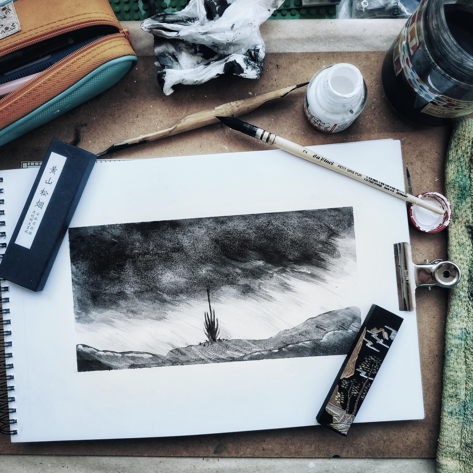 Black & White Ink Adventure - image 3 - student project