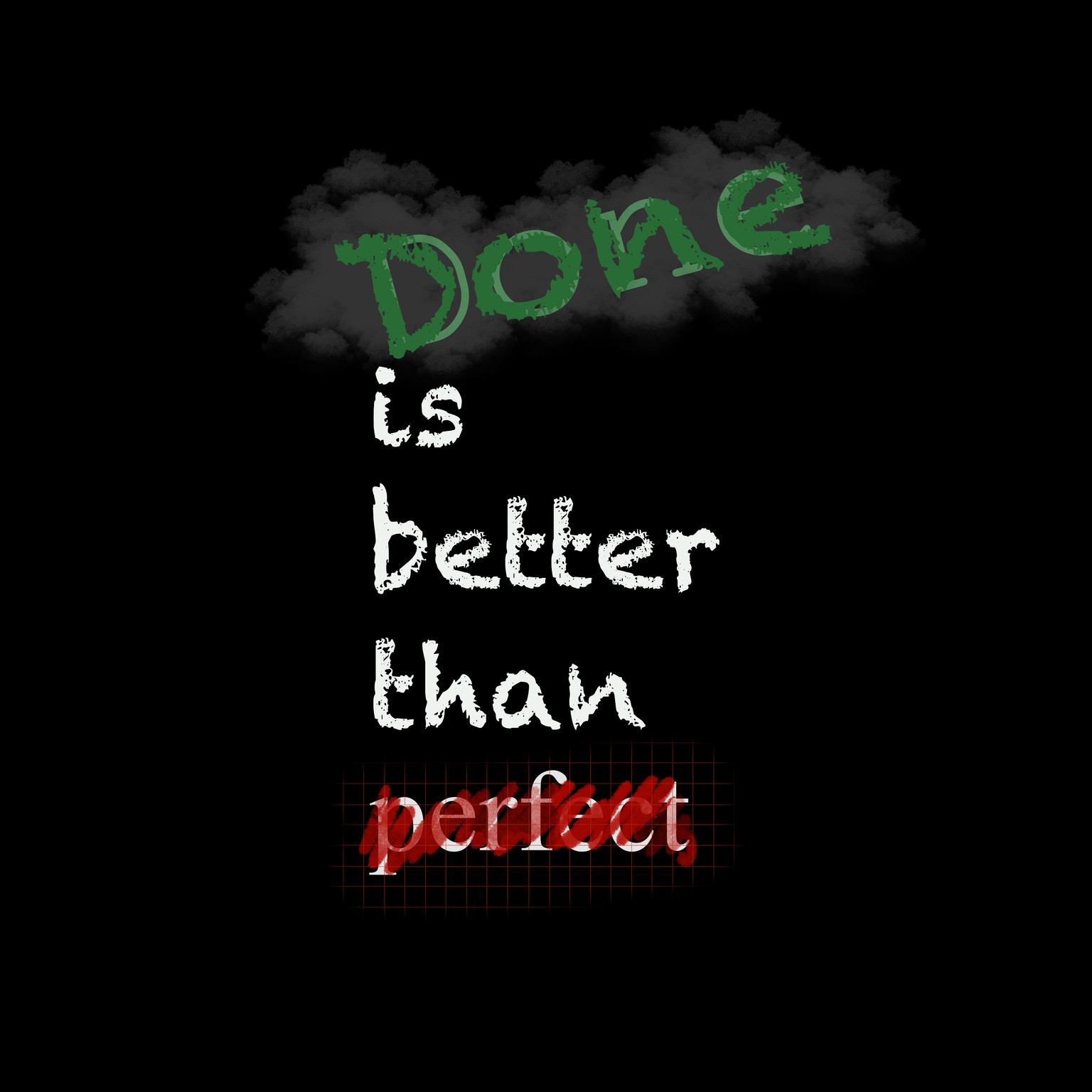 Done is better than perfect - image 1 - student project