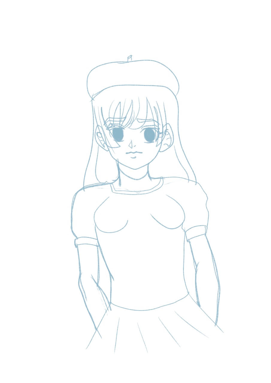 Lineart and sketch - image 1 - student project