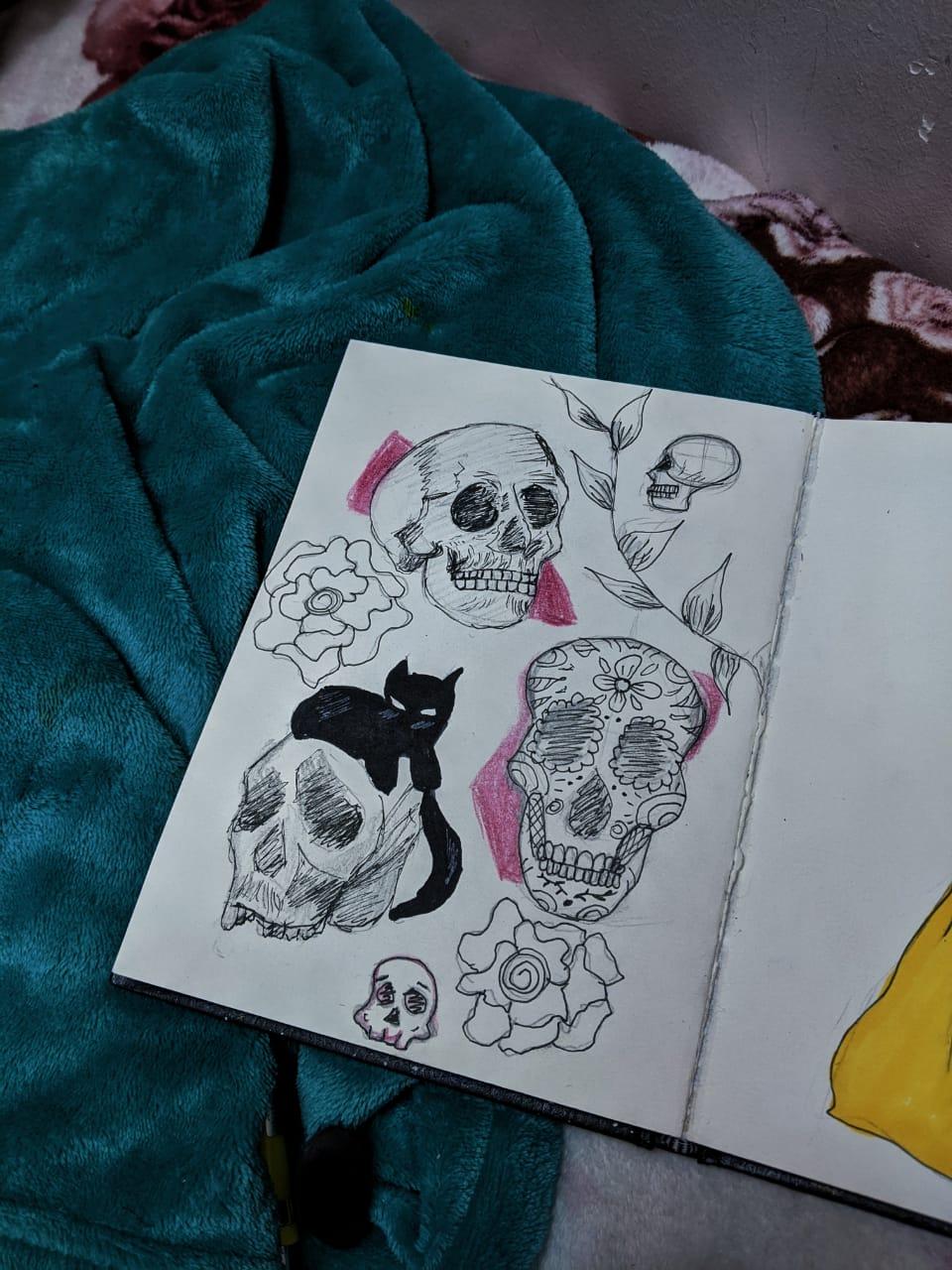 fun with skulls - image 1 - student project