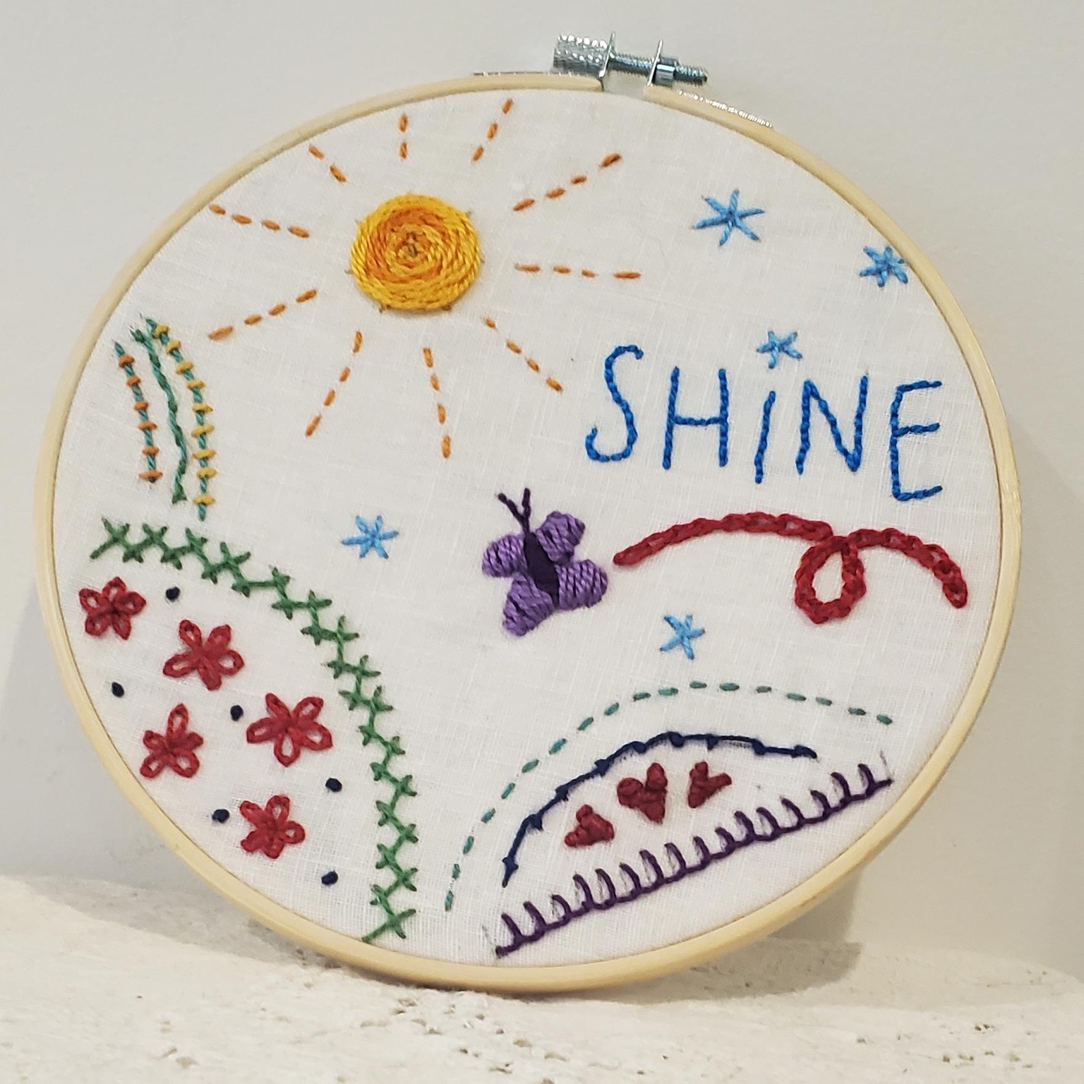 SHINE - finished sampler! - image 1 - student project