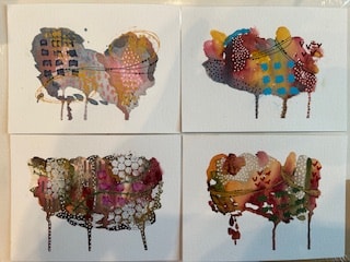 Freedom to see what you see with drips and marks - image 3 - student project