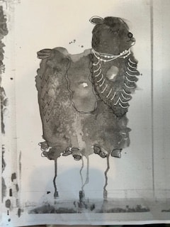 Freedom to see what you see with drips and marks - image 2 - student project